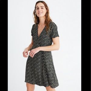 Madewell button floral dress in playground posie